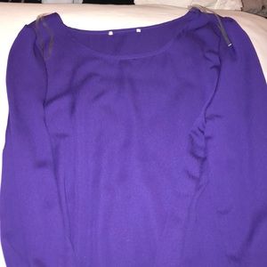 Purple long sleeve